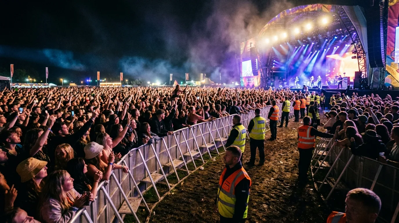 Large outdoor festival